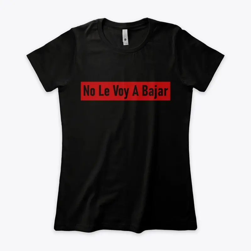 No Le Voy A Bajar - Red